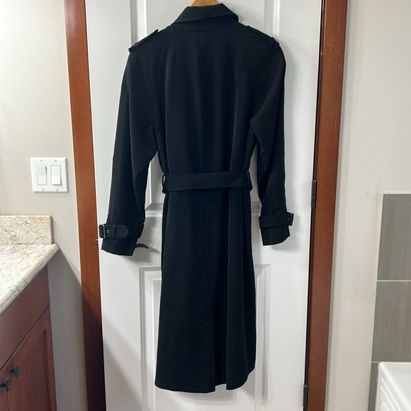 Anne Klein Black trench coat - Picture 5 of 17